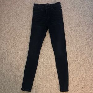 A&F Dark Skinny Jeans